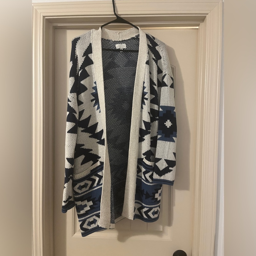 Lucky Brand Cardigan, worn once. Size medium.